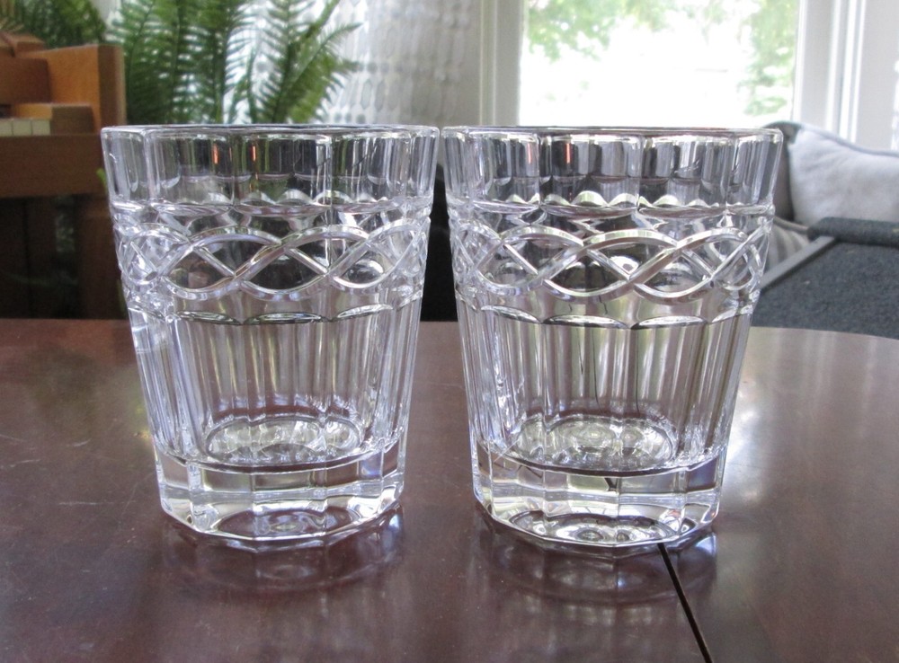 Pair of TOWLE TOC73 Double Old Fasioned Glasses VHTF