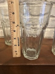 Vintage Anchor Hocking 16 oz Cooler Glass, Big Heavy
