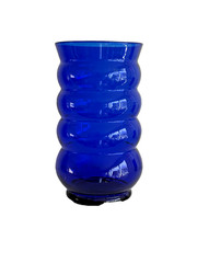 Glasses (2) Cobalt Blue 1930’s 8oz and 4oz.
