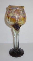 VERNON BREJCHA GLASS SCULPTURE HARVEY LITTLETON STUDENT w DALE CHIHULY SIGNED