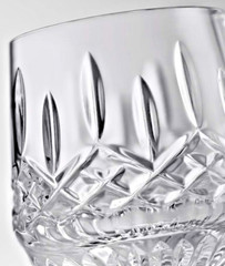 NEW Waterford LISMORE Roly Poly WHISKEY Tumbler MADE in IRELAND 9oz V 3.25″T NOS