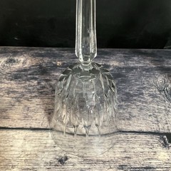 Set of 7 Mikasa Park Avenue Crystal Wine Glasses Clear Cut 8″ VTG 1987-1994 MINT