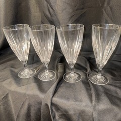 See Of 4 Mikasa “High “point “ice Tea 9” Stunning Glasses