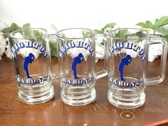 Vintage 70’s Brighton High School Rochester NY New York Glasses Pub 1978 Set Of3