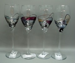 Coronet Barcelona SAGRADA 7-7/8″ Sherry Glasses SOLD IN SET OF FIVE