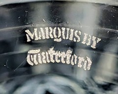 Marquis by Waterford Carnegie Crystal Iced Tea Glasses Set of 6 9″ Goblets