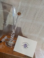 Cristal D’Arques Millenium Set Of 2 Champagne Flutes Crystal Glasses 19 Cl