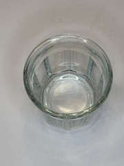 Vintage Working Glass Tumblers – Set of 4 – Clear Barware – 3.75” Tall