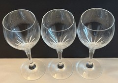 Shott Zwiesel Long Stem Wine Glasses Goblets Set Of 3 Can Can Design Glasses