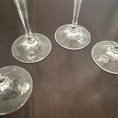 Cristallerie Zwiesel Wine Goblet 8” Fairmont Pattern Germany Set Of 4 Box