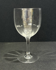 Baccarat France Crystal Montaigne Optic Claret Wine Glass 8 Ounces 5 3/4″