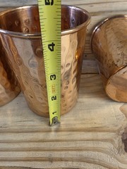 Moscow Mule Mugs Brass Handles Barware Cups Set Of 4