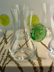 Vintage Motte Glas Glasses Czech Republic- set of 6 Scandia 1.5oz Shot Glass