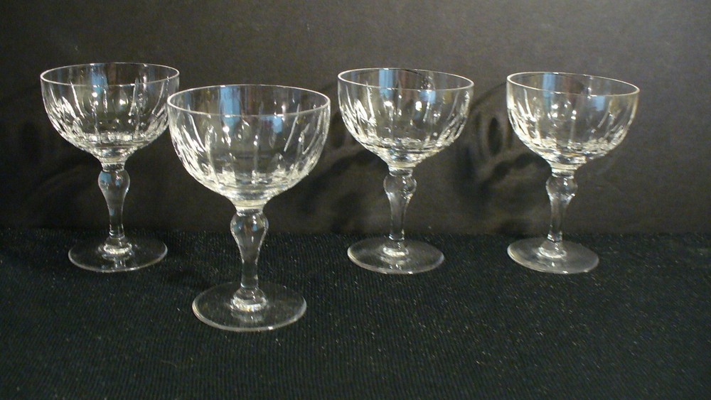 Stuart England MCM Hampshire 4 1/8″ Liquor Cocktail Glasses – 4