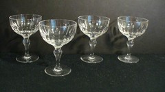 Stuart England MCM Hampshire 4 1/8″ Liquor Cocktail Glasses – 4