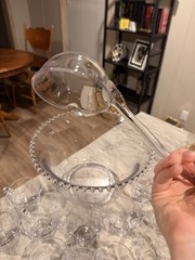 Almost complete set of the imperial glass candlewick collection