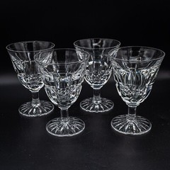 Daum France Crystal DAU9 Wine Glasses 4 1/8″- Set of 4 – FREE USA SHIPPING