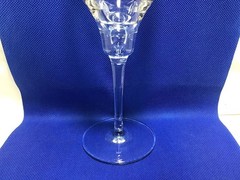 II20 Vintage Clear Thin Stemmed Hand Blown Water Goblet For Gift Set of 6