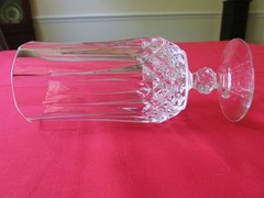 Cristal D’Arques France LONGCHAMP Cut Lead Crystal 12oz Iced Tea Glass 7 1/8″