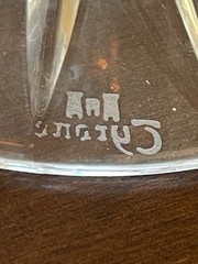 Set of 6 Miller Rogaska Lead Crystal Balloon Wine Glasses