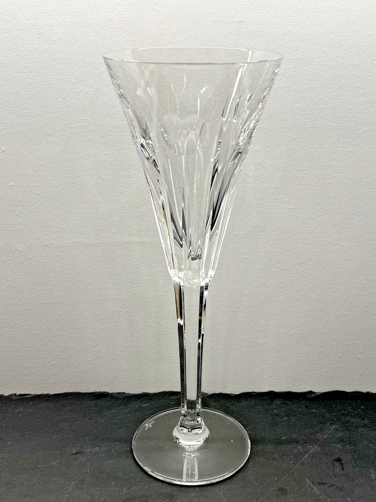 Waterford Crystal Millennium Love Toadting Flute 9 1/4 Height