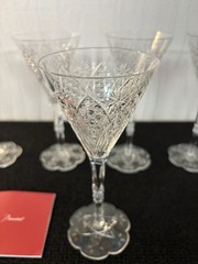 5 Wine Glasses Model Elbeuf Crystal From BACCARAT (Price Per Unit)