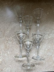 Set Of 6 Libbey Cocktail Glasses