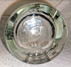 Libbey Glass Antique Carriages Coaches Tumbler Clear Black White Silver Gold