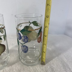 Crisa (Fruit) «Pears/Cherries/Blueberries» Tumblers Set Of 2
