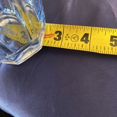 Libbey Glass Company Gibraltar Misty Blue Glasses 6 1/4” Set of 2