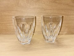 KATHLEEN by Waterford 2 Tumbler Height: 3 5/8 inWidth: 2 5/8 in Discontinued