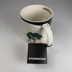 Starbucks Australia Relief Series Kangaroo 16 oz. Cup Mug Bone China 2016 Rare