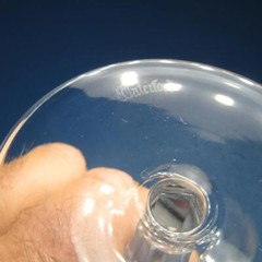 Waterford Crystal – Kildare Plain Base – 10 Claret Wine Glasses – 6½ inches