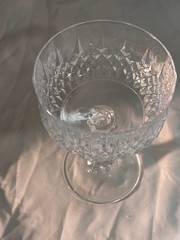 Set of 2 Cristal D’arques Durand Longchamp Champagne/Sherbet Glasses 5.5″h