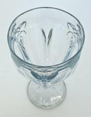 Lenox Butterfly Meadow Blue All Purpose Dragonfly Wine Glass Goblet 6 7/8″ 12 oz