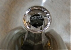 Fostoria DEBUTANTE Smoke/Gray Bowl Clear Stem Water Glasses Goblets (4)