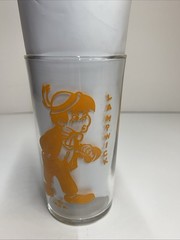 Libbeys Vintage Glasses Blue Fairy Cleo Lampwick Excellent Condition Set of 3