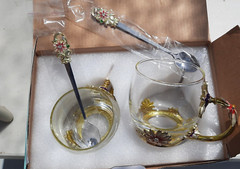 set Exquisite Enamel Coffee Tea set