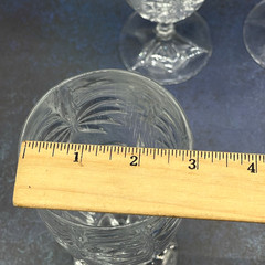 Palm Godinger Shannon South Beach Collection Set of 4 Iced Tea Goblets Near MINT
