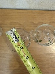 Perrier-Jouët Art Nouveau French Hand Painted Floral Champagne Flutes 6