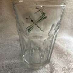Vintage Libbey Duratuff USA Gibraltar Clear Paneled 5” Glass