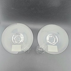 NWT Set Of 2 Mikasa Crystal English Garden Champagne Flutes 10-3/4”