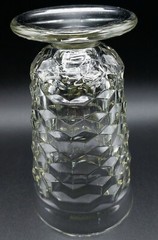 Vintage Fostoria American Pattern 6″ Crystal Clear Footed Iced Tea Glass/Tumbler