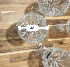 Marquis Waterford Brookside All Purpose Wine Glasses Set Of 4 Crystal Germany