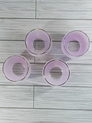 Blendo small tumblers purple, vintage