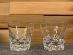 Baccarat Pair glass Brava Tumbler 2020 Engraved on the bottom with box
