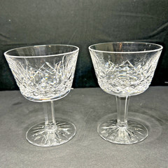 Waterford Crystal Lismore 4.12” Liquor Cocktail Glass Set of 2