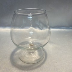 Vintage Brandy Glass 4 1/2 4 Inches Clear Glass