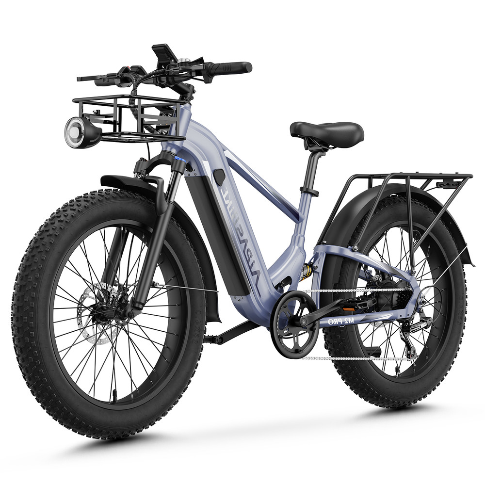 Aipas M2 Pro Electric Bike 26″ 1800W 48V 17.5Ah 36MPH 85Mi Dual Suspension