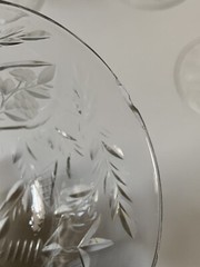 Vtg Antique Cut Crystal 5 Cordials Possibly Pairpoint?